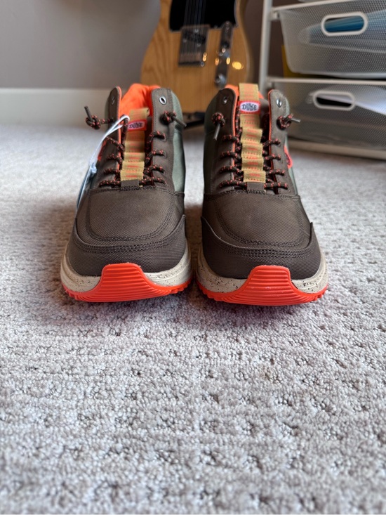 Hey Dude Tahoe Nylon Dusty Green/Multi Lip On Boot main image 5